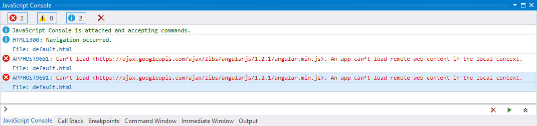 Usando la CDN de Angular JS