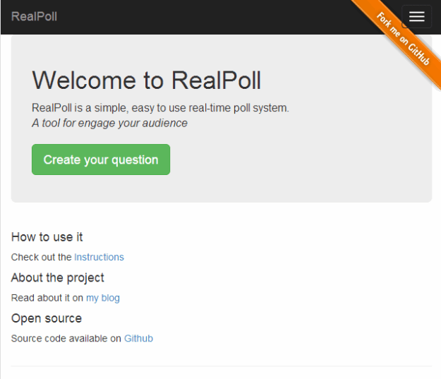 welcomeToRealPoll